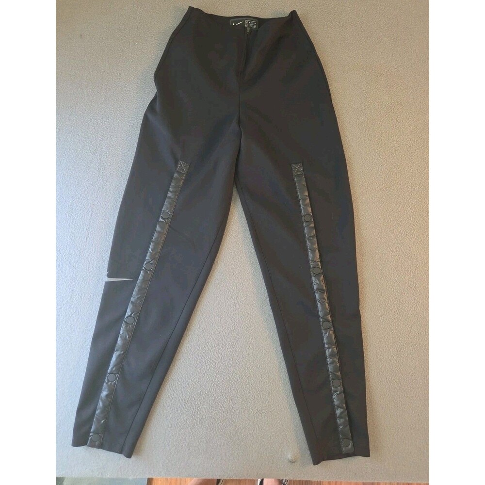 Nike Sportswear City Ready Fleece Pants CJ4022-010 High Rise Size XS Black